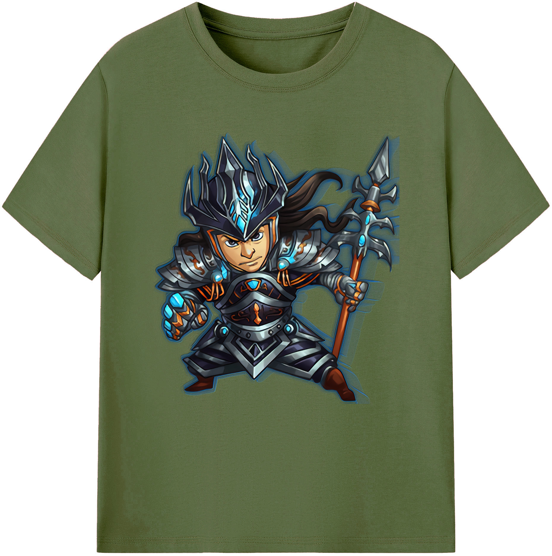 リーグ・オブ・レジェンド League of Legends LOL 綿100％半袖Tシャツ（フロントプリント）